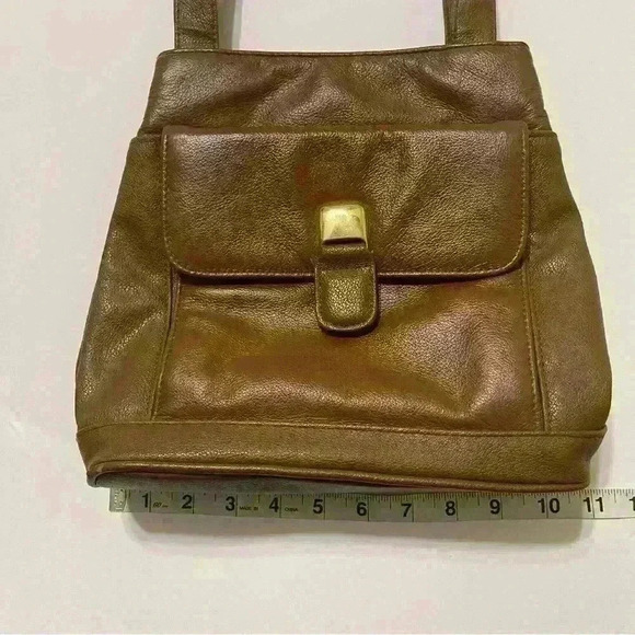 Dolce Vita leather Shoulder Bag Brown - Picture 11 of 13